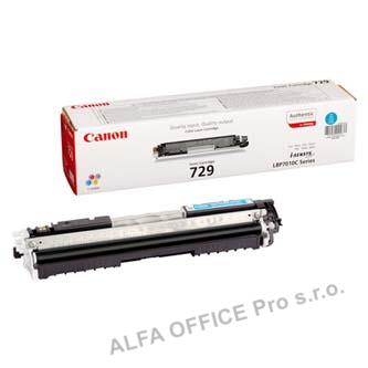 Canon originální toner CRG729, cyan, 1000str., 4369B002, Canon LBP-7010, 7018
