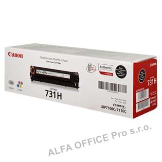 Canon originální toner CRG731H, black, 2400str., 6273B002, high capacity, Canon LBP-7100Cn