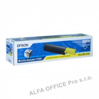 Epson originální toner C13S050191, yellow, 1500str., Epson AcuLaser C1100, 1100N, CX11N, 1