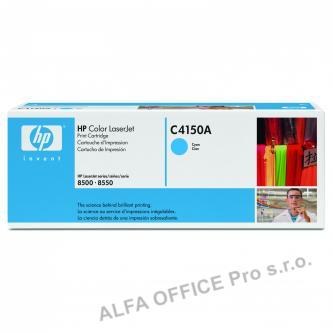 HP originální toner C4150A, cyan, 8500str., HP Color LaserJet 8500, N, DN, 8550, GN, MFP, 