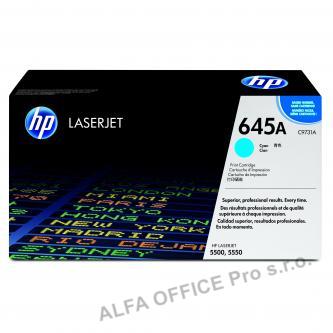 HP originální toner C9731A, cyan, 12000str., HP 645A, HP Color LaserJet 5500, N, DN, HDN, 