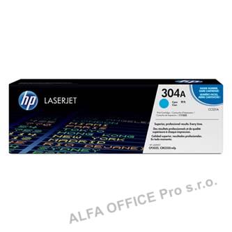 HP originální toner CC531A, cyan, 2800str., HP 304A, HP Color LaserJet CP2025, CM2320