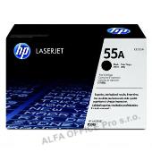 HP originální toner CE255A, black, 6000str., HP 55A, HP LaserJet P3015, LaserJet Pro 500 M