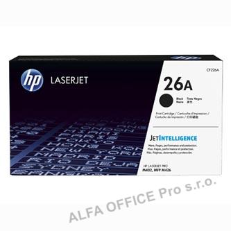 HP originální toner CF226A, black, 3100str., HP 26A, HP LaserJet Pro M402, Pro MFP M426, 7