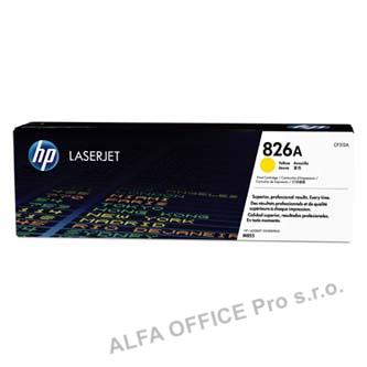HP originální toner CF312A, yellow, 31500str., HP 826A, HP Color LaserJet Enterprise M855d