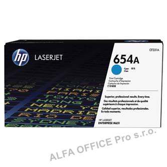 HP originální toner CF331A, cyan, 15000str., HP 654A, HP Color LaserJet Enterprise M651dn,