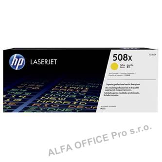 HP originální toner CF362X, yellow, 9500str., HP 508X, high capacity, HP Color LaserJet En