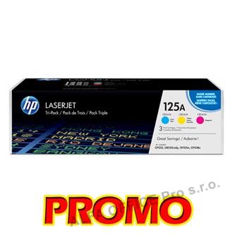 HP originální toner CF373AM, CMY, 4200 (3x1400)str., HP 125A, HP Color LaserJet CP1215, CP