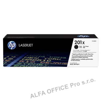 HP originální toner CF400X, black, 2800str., HP 201X, HP Color LaserJet MFP 277, Pro M252,