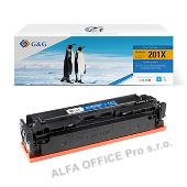  G&G kompatibilní toner s CF401X, cyan, 2300str., NT-PH201XC, HP 201X, pro HP Col 
