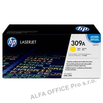 HP originální toner Q2672A, yellow, 4000str., HP 309A, HP Color LaserJet 3500, N, 3550, N,