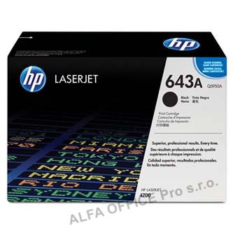 HP originální toner Q5950A, black, 11000str., HP 643A, HP Color LaserJet 4700, n, dn, dtn,