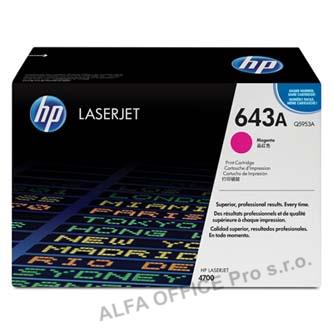 HP originální toner Q5953A, magenta, 10000str., HP 643A, HP Color LaserJet 4700, n, dn, dt