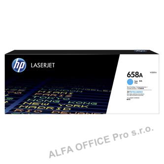  HP originální toner W2001A, cyan, 6000str., HP 658A, HP Color LaserJet Enterpris 