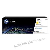  HP originální toner W2032X, yellow, 6000str., HP 415X, high capacity, HP Color L 