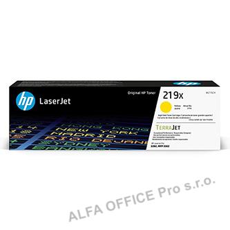 HP TerraJet originální toner W2192X, HP 219X, yellow, 2500str., high capacity