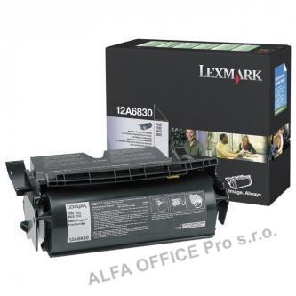  Lexmark originální toner 12A6830, black, 7500str., return, Lexmark T520, 522, X5 