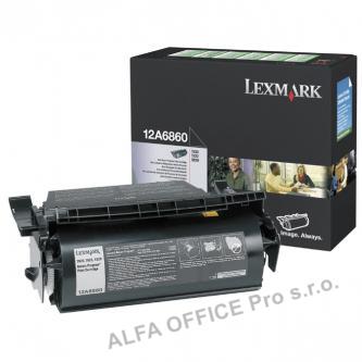  Lexmark originální toner 12A6860, black, 10000str., return, Lexmark T620, X620e, 