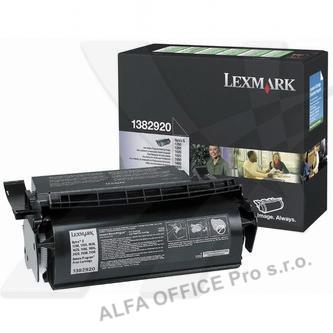  Lexmark originální toner 1382920, black, 7500str., return, Lexmark Optra S 1250, 
