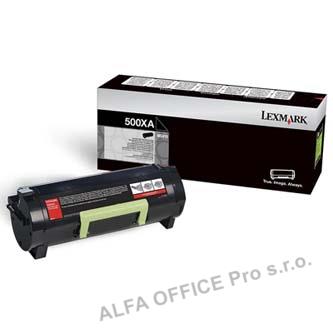  Lexmark originální toner 50F0XA0, black, 10000str., 500XA, extra high capacity, 