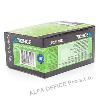  Lexmark originální toner 70C2HCE, cyan, 3000str., Lexmark CS510de, CS410dn, CS31 