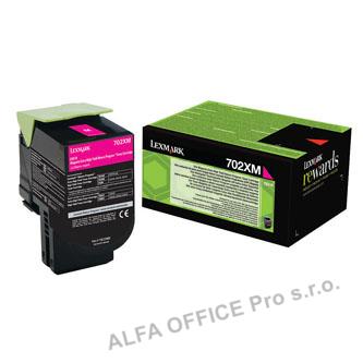  Lexmark originální toner 70C2XM0, magenta, 4000str., return, extra high capacity 