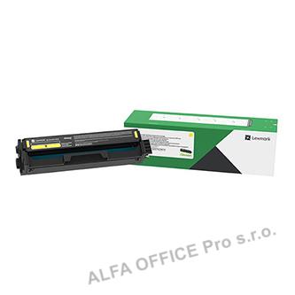  Lexmark originální toner C332HY0, yellow, 2500str., return, high capacity, Lexma 