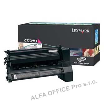  Lexmark originální toner C7722MX, magenta, 15000str., Lexmark C772 