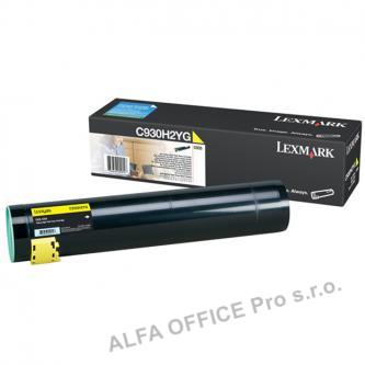  Lexmark originální toner C930H2YG, yellow, 24000str., Lexmark C930 