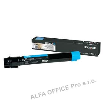  Lexmark originální toner C950X2CG, cyan, 22000str., Lexmark C950 