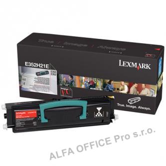  Lexmark originální toner E352H21E, black, 9000str., Lexmark E35x 
