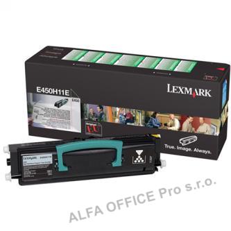  Lexmark originální toner E450H11E, black, 11000str., return, Lexmark E450 