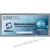 Dárková poukázka ALZA e-shop 100kč