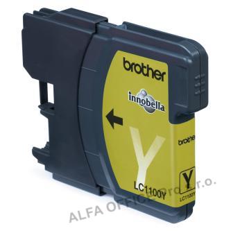 Brother originální ink LC-1100Y, yellow, 325str., Brother DCP-6690CW, MFC-6490CW