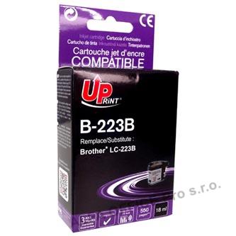 UPrint kompatibilní ink s LC-223BK, LC-223BK, black, 550str., 18ml, B-223B, 1ks, pro Broth