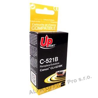 UPrint kompatibilní ink s CLI521BK, black, 10ml, C-521B, pro Canon iP3600, iP4600, MP620, 
