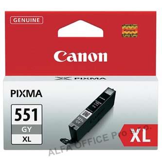 Canon originální ink CLI551GY XL, grey, 11ml, 6447B001, high capacity, Canon PIXMA iP7250,