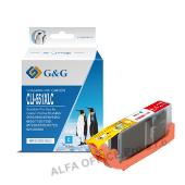  G&G kompatibilní ink s CLI551C XL, cyan, 10,2ml, ml NP-C-0551XLC, high capacity, 