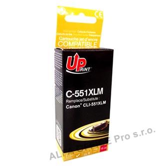 UPrint kompatibilní ink s CLI551M XL, magenta, 695str., 11ml, C-551XLM, high capacity, pro