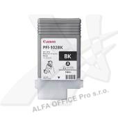 Canon originální ink PFI102BK, black, 130ml, 0895B001, Canon iPF-500, 600, 700, 765
