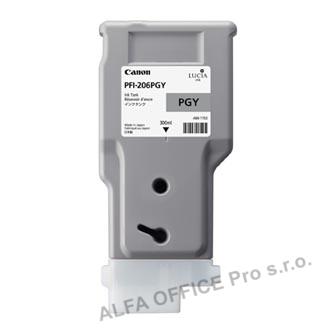 Canon originální ink PFI-206PGY, light grey, 300ml, 5313B001, Canon iPF-6400,iPF-6450