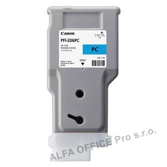 Canon originální ink PFI-206PC, photo cyan, 300ml, 5307B001, Canon iPF-6400,iPF-6450
