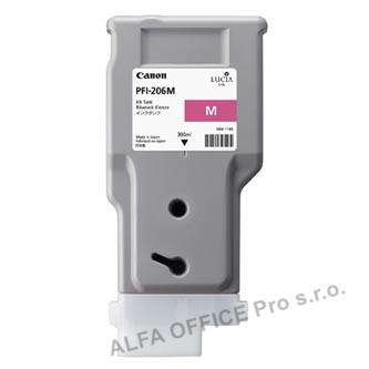 Canon originální ink PFI-206M, magenta, 300ml, 5305B001, Canon iPF-6400,iPF-6450