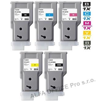 Canon originální ink PFI-207MBK, matte black, 300ml, 8788B001, Canon iPF-680, 685, 780, 78