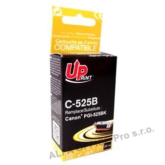 UPrint kompatibilní ink s PGI525PGBK, black, 20ml, C-525B, pro Canon Pixma  MG5150, 5250, 