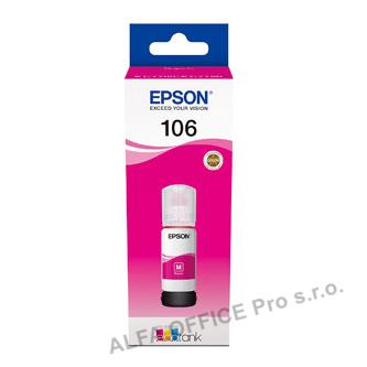 Epson originální ink C13T00R340, 106, magenta, 70ml, Epson EcoTank ET-7700, ET-7750 Expres