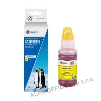 G&G kompatibilní ink s C13T00R440, yellow, NPR-E106Y, pro Epson EcoTank ET-7700,