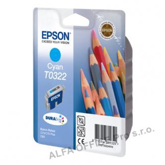 Epson originální ink C13T032240, cyan, 420str., 16ml, Epson Stylus Color C80, C70