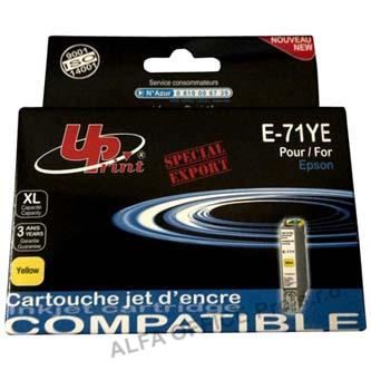 UPrint kompatibilní ink s C13T07144021, yellow, 10ml, E-71Y, pro Epson D78, DX4000, DX4050