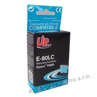 UPrint kompatibilní ink s C13T08054011, light cyan, 11ml, E-80LC, pro Epson R265, RX560, R